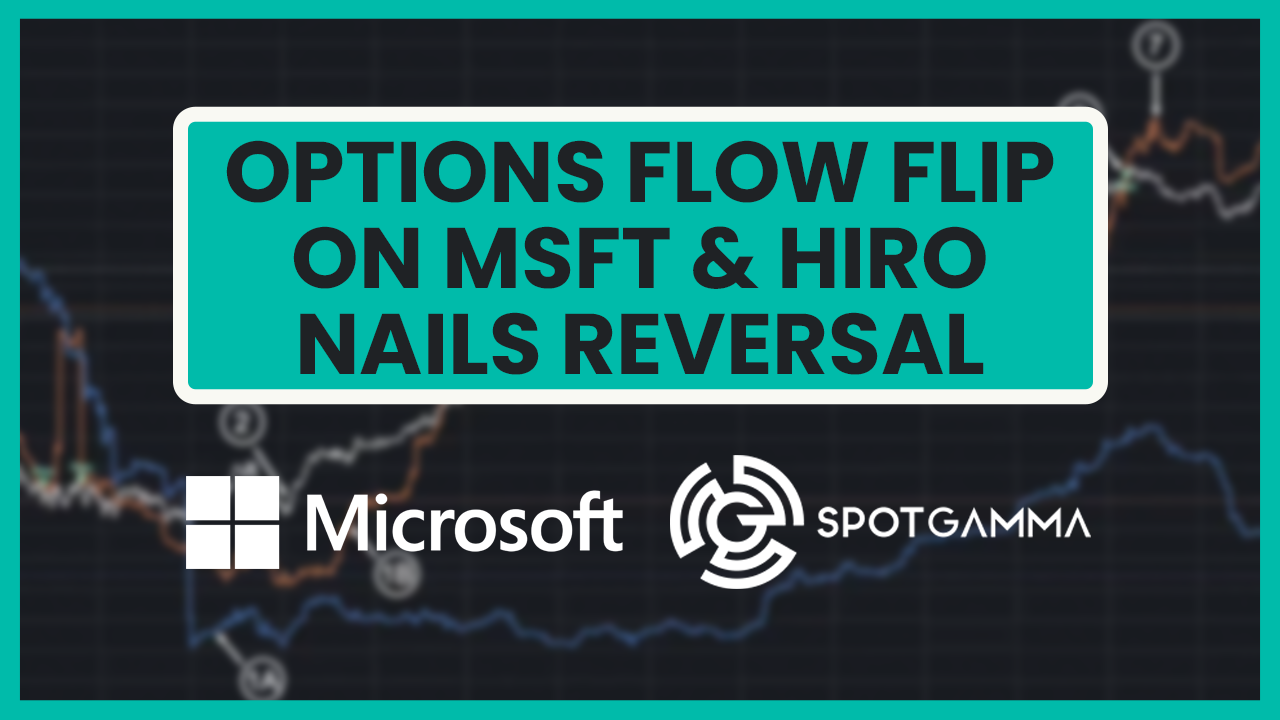How an Options Flow Flip on MSFT Delivered Fast Intraday Gains