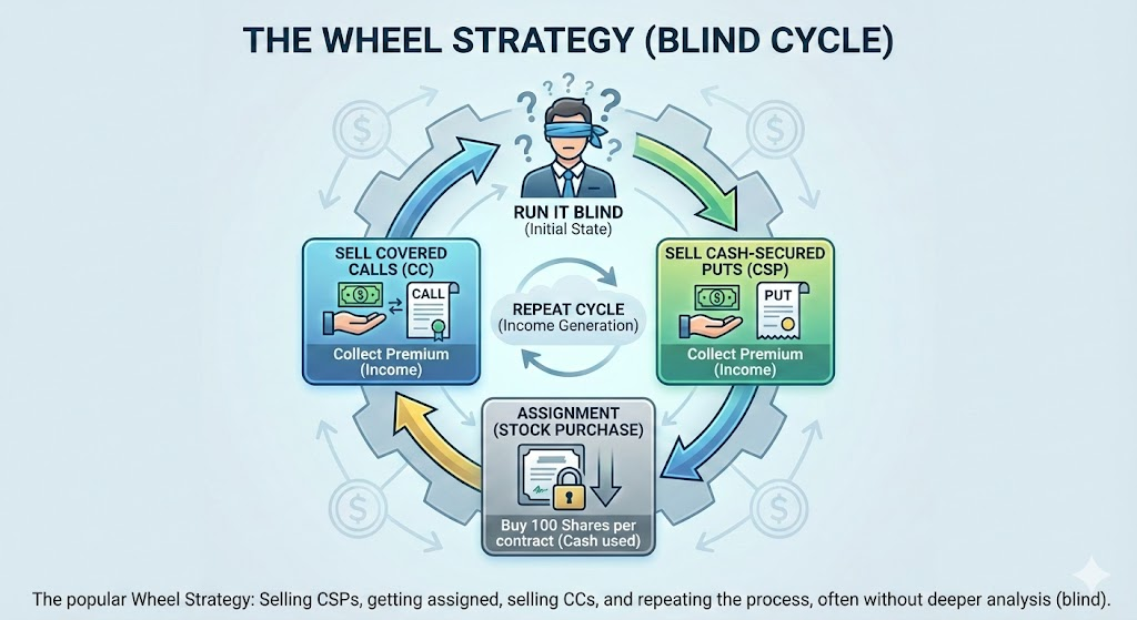 The Options Wheel Strategy Cycle
