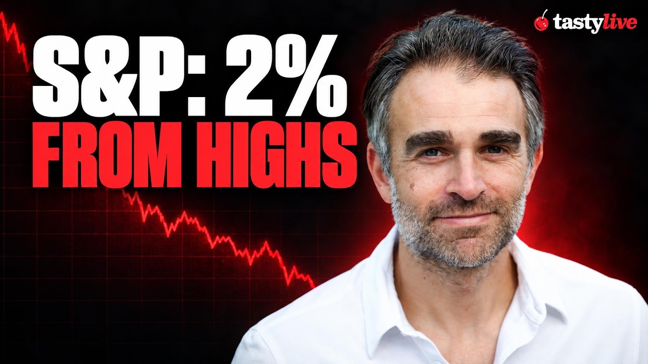 Tech Dip, Not Broad Equity Selling: Brent Kochuba On tastylive Tech Dip, Not Broad Equity Selling: Brent Kochuba On tastylive