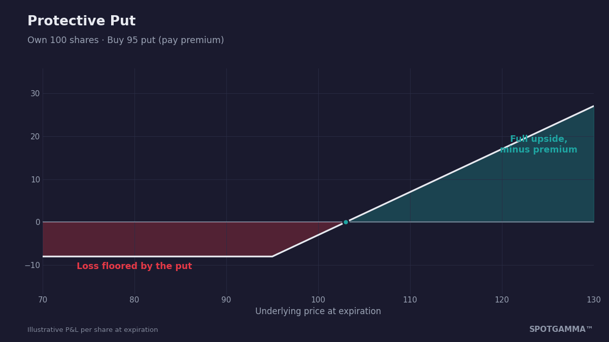 Protective Puts: Insurance for a Stock Position
